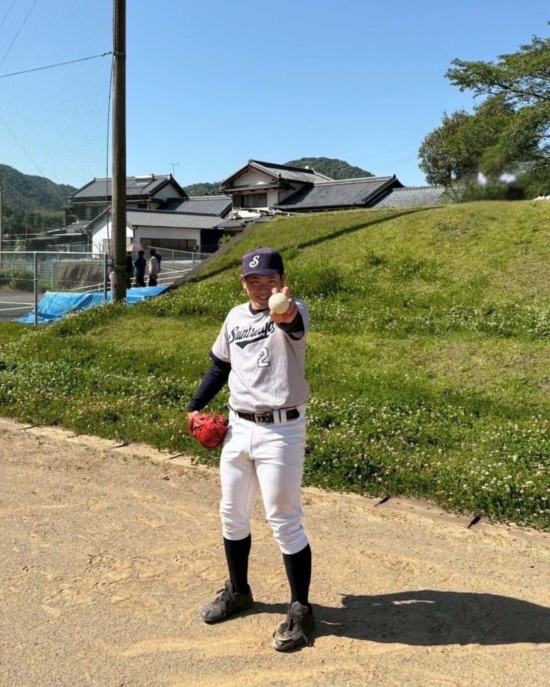 田岡商店株式会社 りょうえい 休日の野球